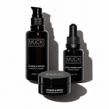 Load image into Gallery viewer, The MUCKit – 3 Step Full-Size Skincare Set
